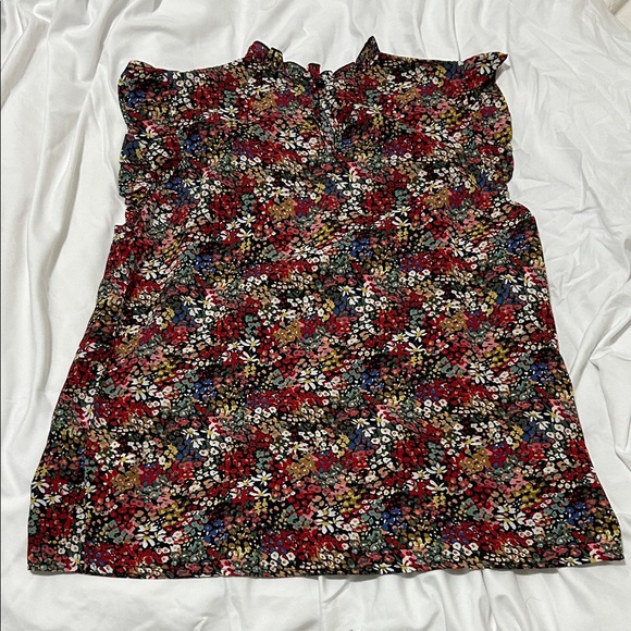 SHEIN Multicolor Floral Blouse - Picture 3 of 4